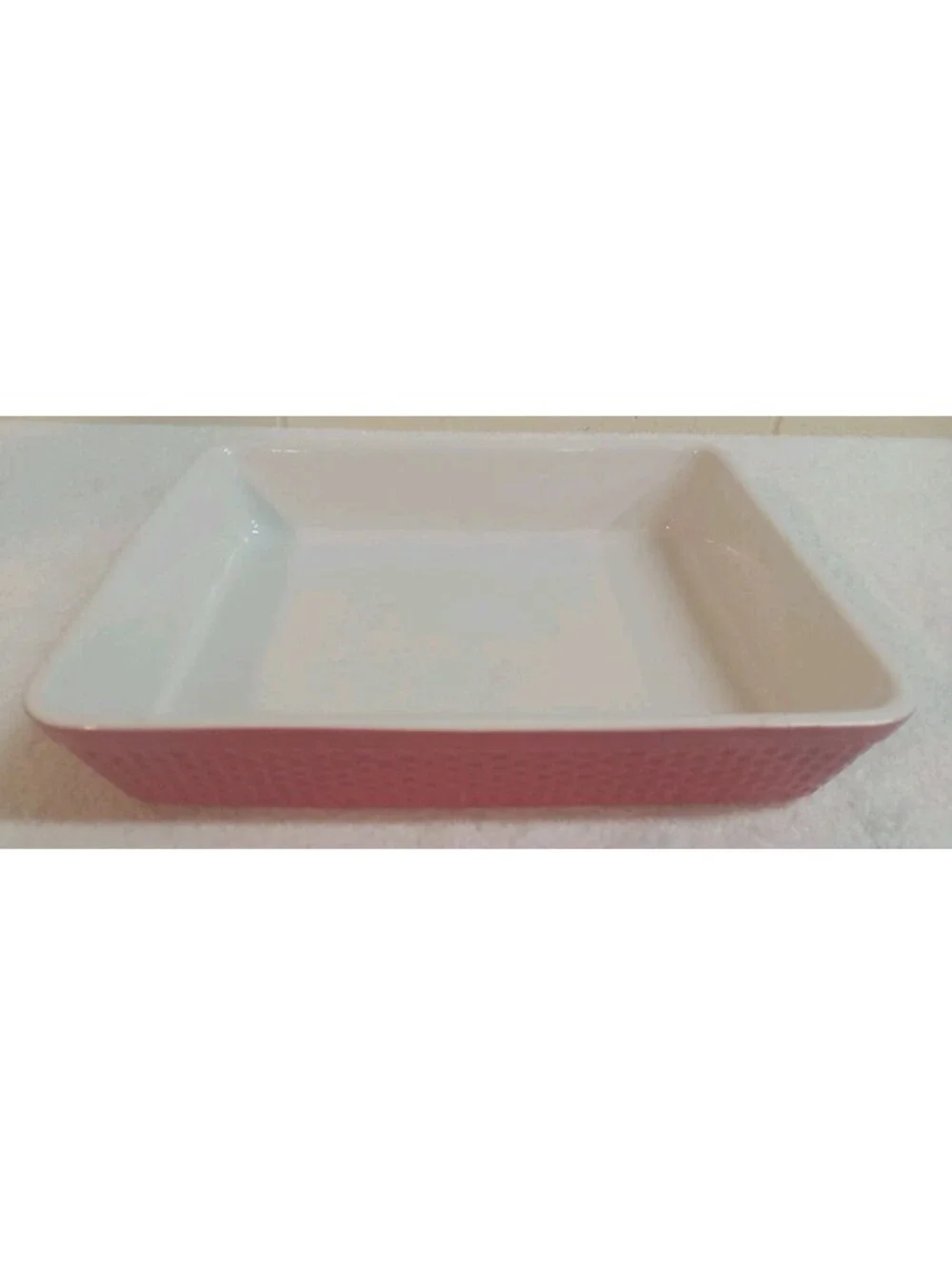 Barbotina Made Ceramic Rectangle Baking Casserole Dish 11.25